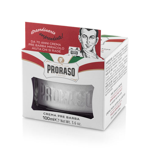 PRORASO プレシェーブクリーム センシティブ 100mL