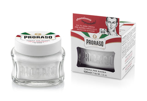 PRORASO プレシェーブクリーム センシティブ 100mL