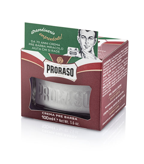 PRORASO プレシェーブクリーム ノーリッシュ 100mL