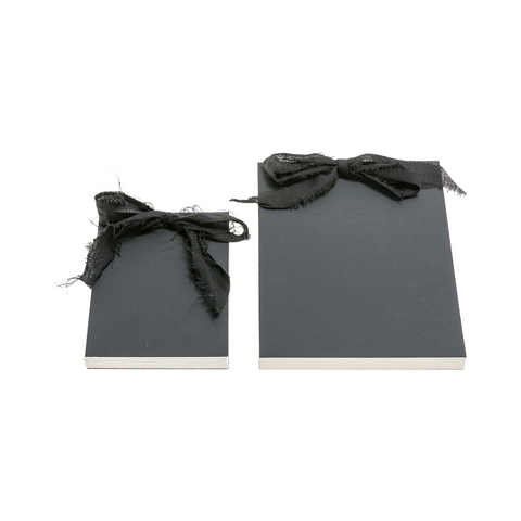 PAPIER Album with bow black large