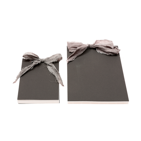 PAPIER Album with bow brown small