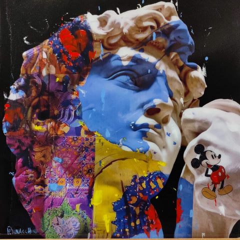 Massimo Pennacchini - "David" (50 x 50 cm)