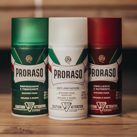 PRORASO シェービングフォーム センシティブ 300mL / 50mL