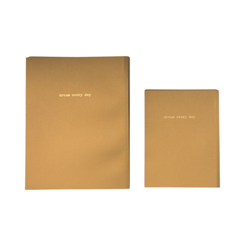 PAPIER DREAM EVERY DAY antique gold large