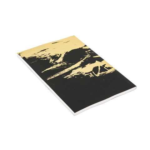 PAPIER Foil Notebook gold on black large
