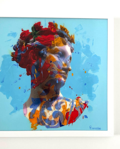 Massimo Pennacchini - Dea Flora (50 x 50 cm)