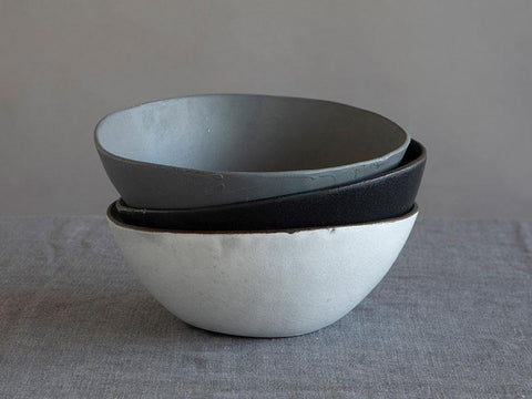 1220℃ Gray Medium Salad Bowl