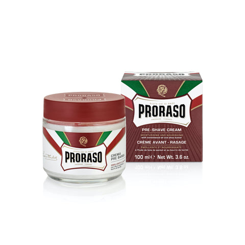 PRORASO プレシェーブクリーム ノーリッシュ 100ml