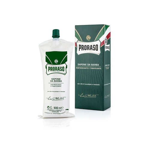 PRORASO シェービングクリーム　リフレッシュ　500ml