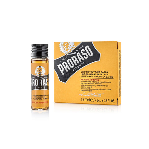 PRORASO ホットオイルビアード ウッド&スパイス