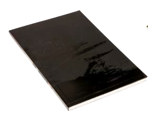 PAPIER Foil Notebook black on black large