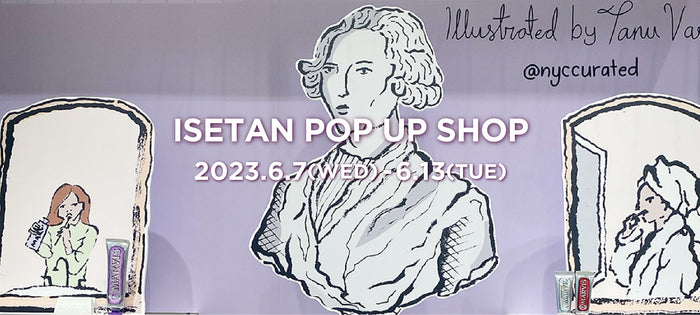 旅するMARVIS in New York  POP UP SHOP へGO!