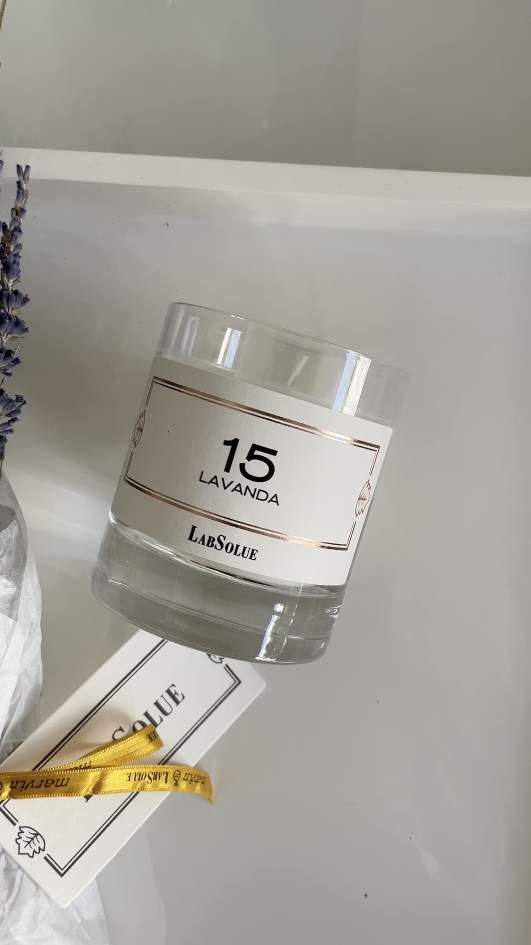 LabSolue | Candle 15 Lavanda – UPPER HOUSE