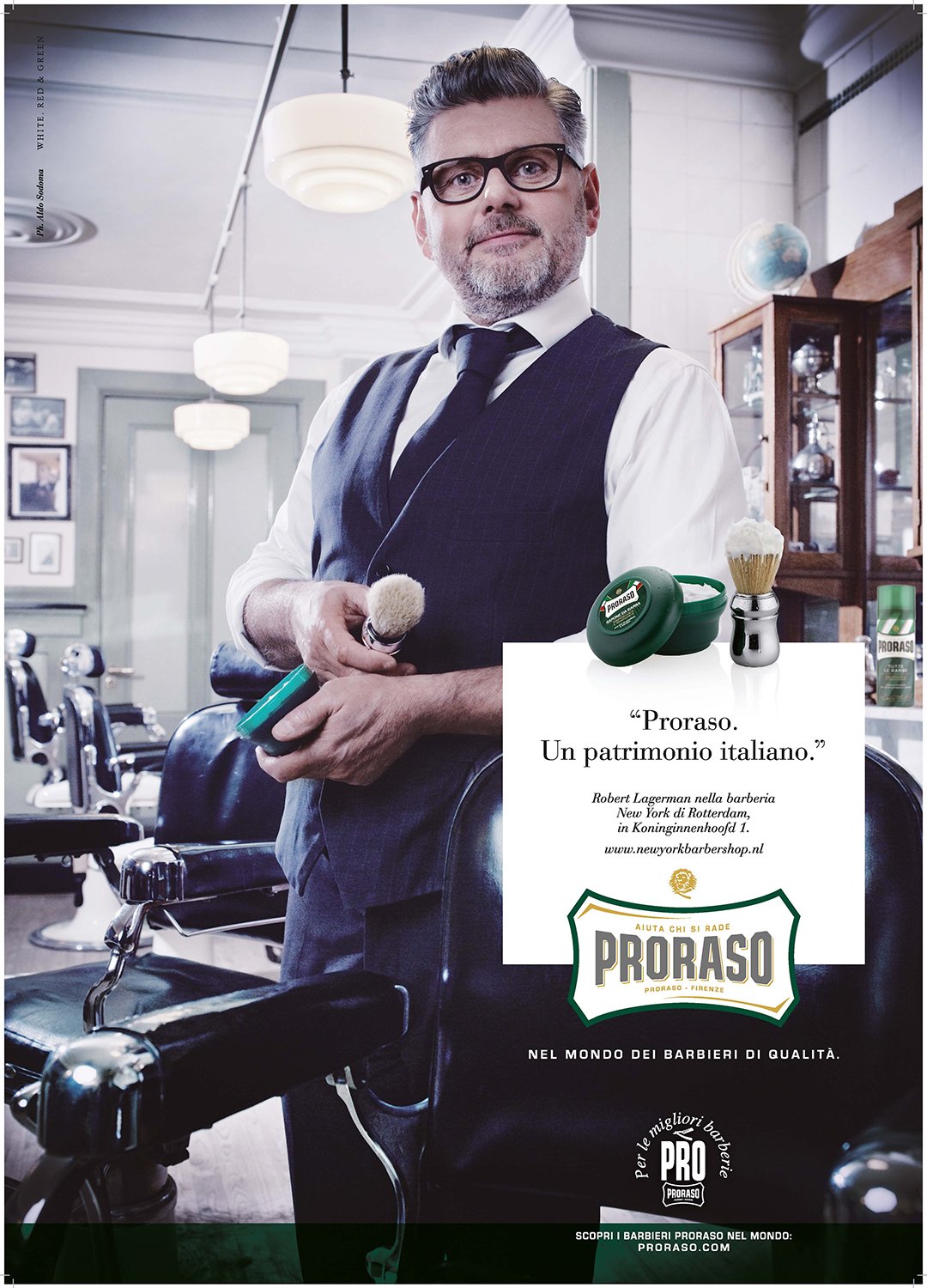 PRORASO ウィンドウポスター　ロバート　50X70cm