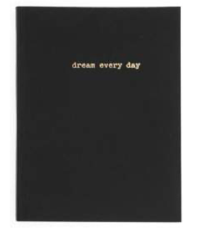PAPIER DREAM EVERY DAY black large